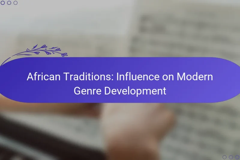 African Traditions: Influence on Modern Genre Development