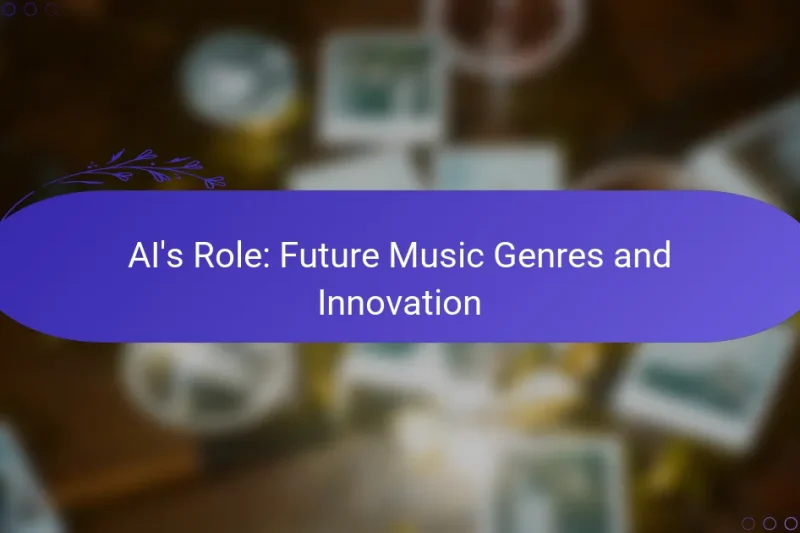 AI’s Role: Future Music Genres and Innovation