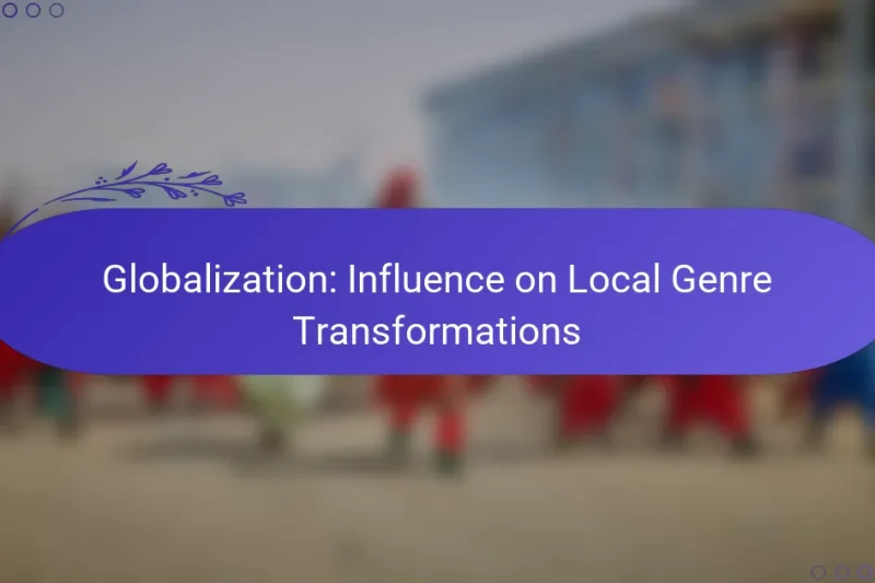 Globalization: Influence on Local Genre Transformations