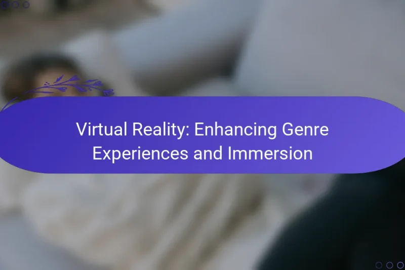 Virtual Reality: Enhancing Genre Experiences and Immersion